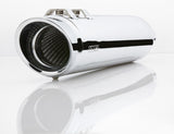 Cobra 6301 Chrome Slip-On Mufflers with Billet Tips for Harley-Davidson Tri Glide Ultra Classic