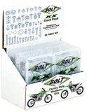 BOLT KX Track Pack 6-Pack Display 48-Piece Hardware Kit, Part 2014-6KXTP