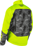 Fly Racing SNX Pro Jacket Hi Vis/Black 4X – Waterproof, Insulated Snowmobile Jacket with Reflective Safety Features