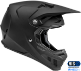 Fly Racing Formula CC Solid Helmet Matte Black Large – Durable Motorcycle Helmet with Secure Fit