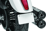 Kuryakyn Micro 1000 Amber Satin Black Clear Lens Turn Signal, Model 2537
