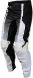 Fly Racing Kinetic Fade Pants White/Black/Hi-Vis, Size 34, Part Number 380-53034