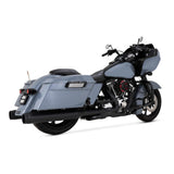 Vance & Hines 17-25 Power Duals Black PCX Header Exhaust, Model 46371