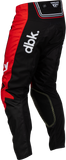 Fly Racing Kinetic DBK Pants Black/Red/White Size 32, Part Number 380-53432