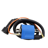 RM STATOR RM06003 External Ignition Coil with Spark Plug Cap for Suzuki DR100 and DR125