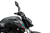 PUIG Downforce Front Spoiler in Matte Black for Yamaha MT-07, Part 21129J