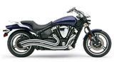Cobra 2222 Speedster Swept Full-System Chrome Exhaust for Yamaha Road Star Warrior