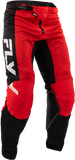 Fly Racing Kinetic Mesh Pants Red/Black/White Size 32, Part Number 380-32232