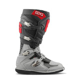 Gaerne GX-1 Motorcycle Boots Anthracite/Grey/Red, Men's Size 9, Part Number 2192-032-43
