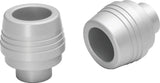 Kuryakyn 3806 Lodestar Handlebar Sliders, Silver, BMW R1200GS