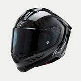 ALPINESTARS Supertech R10 Helmet - Solid - Carbon Black - 2XL 8200124-1902-XXL