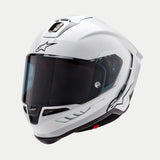 ALPINESTARS Supertech R10 Helmet - Solid - Gloss White - XS 8200124-2170-XS