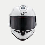 ALPINESTARS Supertech R10 Helmet - Solid - Gloss White - Large 8200124-2170-L