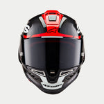 ALPINESTARS Supertech R10 Helmet - Element - Carbon/Red/White - Large 8200324-1363-L