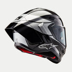 ALPINESTARS Supertech R10 Helmet - Element - Carbon/Silver/Black - Medium 8200324-1368-M