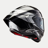 ALPINESTARS Supertech R10 Helmet - Element - Carbon/Silver/Black - Small 8200324-1368-S
