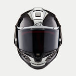 ALPINESTARS Supertech R10 Helmet - Element - Carbon/Silver/Black - Medium 8200324-1368-M