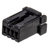 NAMZ AMP 040 Series 4-Position Female Wire Plug Housing Connector NA-174966-2