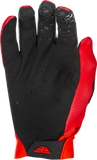 Fly Racing Youth Pro Lite Gloves Red/White – Lightweight Race Gloves with Touch Screen Compatibility