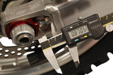 WORKS 17-225 Axle Blocks Elite Hon Red