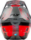 Fly Racing Youth Formula Cp Slice Helmet Grey/Red/Black YL – Lightweight, Impact-Resistant Design with Advanced Safety Features