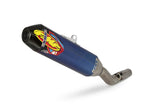 FMF Factory 4.1 RCT Ano Ti Slip-On Muffler with Spark Arrestor for Honda CRF250R/CRF250RX, Part 041611