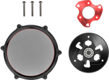 Rizoma ZDM181R Red Clutch Cover for Ducati Panigale V4 and Streetfighter V4