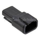 NAMZ 3-Position Deutsch DTM Receptacle MDR-3B, HD 74103-98BK
