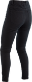 RST Women's CE Jegging Motorcycle Jeans, Black Twill, Size 10, Part 102624BLK-10