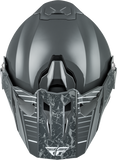 Fly Racing Trekker Granite Helmet Grey/Grey XL, Part Number 73-7042X