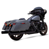 Vance & Hines 4-Inch HD Dresser 17-22 Eliminator 400 Black Slip-On Exhaust, Model 46714