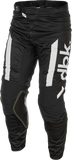 Fly Racing Kinetic Mesh Dbk Pants Black/White Size 30 – Motorcycle Riding Gear with BOA Fit System