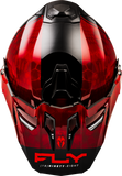 Fly Racing Trekker CW Conceal Dual Shield Motorcycle Helmet, Red/Black, X-Small, Part 73-31358XS
