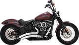 Vance & Hines 2-2 PCX Big Radius Full System Exhaust, Chrome, Model 18-22 HD Softail / Street Bob, Part 26377