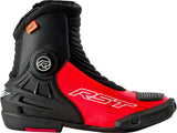 Tractech Evo D3o Short Boot Black/Flo Red 9