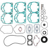 Vertex Pistons 711278 Complete Gasket Kit with Seals for 2004-2005 Ski-Doo GSX 600