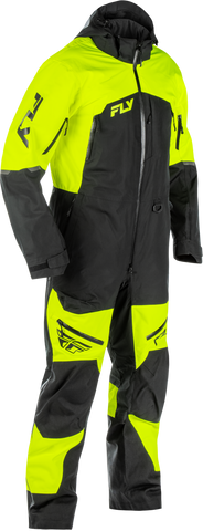 Fly Racing Incline Monosuit Hi Vis/Black XL – Waterproof and Breathable Motorcycle Suit