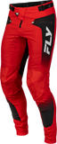 Fly Racing Rayce Sonar BMX/MTB Bicycle Pants Red/Black/White, Size 30, Part 380-06230