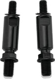Kuryakyn 1-1/2 in Raised Mirror Mount Adapters, Model 1892, Gloss Black