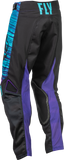 Fly Racing Youth Kinetic Mesh Pants Black/Blue/Purple Size 22