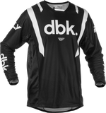 Fly Racing Kinetic Mesh DBK Jersey Black/White Large