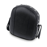 Mustang Motorcycle Low Medallion-Style Black Sissy Bar Pad 76498