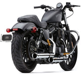 Cobra 6086 3-Inch NH Series Chrome Slip-On Mufflers for Harley-Davidson Sportster