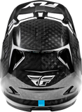 Fly Racing Werx R Carbon Helmet Black Carbon Small - Lightweight and Impact-Absorbing Motorcycle Helmet