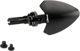 Puig Handlebar-End Folding Mirror Left, Black, Part Number 21087N