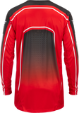 Fly Racing Youth Rayce Bicycle Jersey Red/Black/White, Part 379-052YL