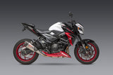 Yoshimura 11801BP521 Exhaust Street AT2 Slip-On SS/SS/CF Works