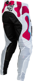 FLY Racing Lite Vibe Pants White/Pink/Blue, Size 28 – Part Number 380-73428
