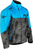 Fly Racing Snx Pro Jacket Blue/Black Medium - Adult Snow Ski and Snowboard Outerwear