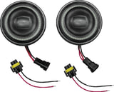 Kuryakyn 4-1/2-Inch Vision Passing Lamps, Black, Model 2466